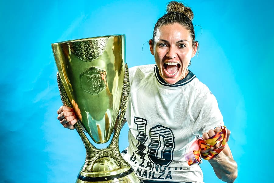Zanotti, campeã do Campeonato Paulista 2021, pelo Corinthians -