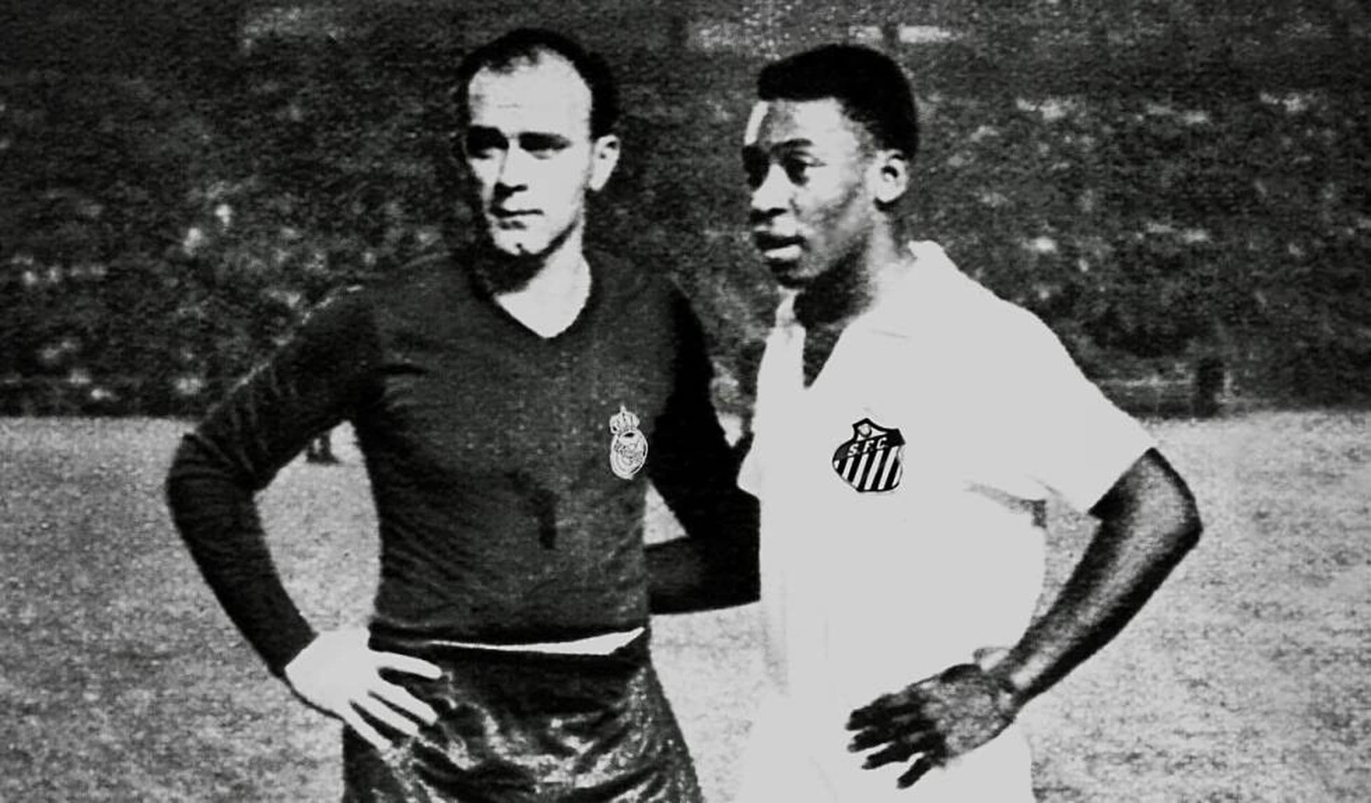 Di Stéfano e Pelé: o duelo de gênios no Bernabéu