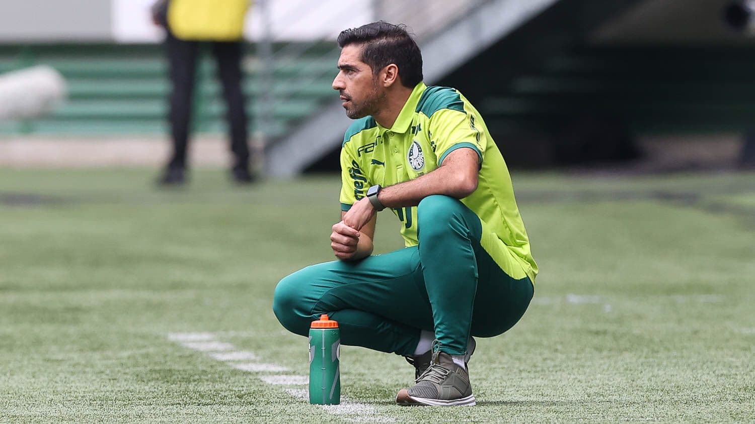 Abel chegou ao quinto título pelo Verdão -