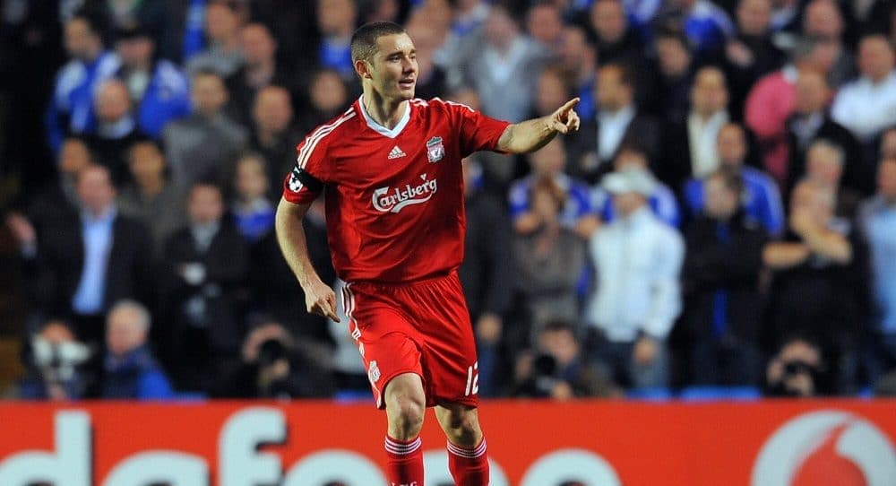 Lateral esquerdo Fábio Aurélio defendeu o Liverpool entre 2006 e 2012 -