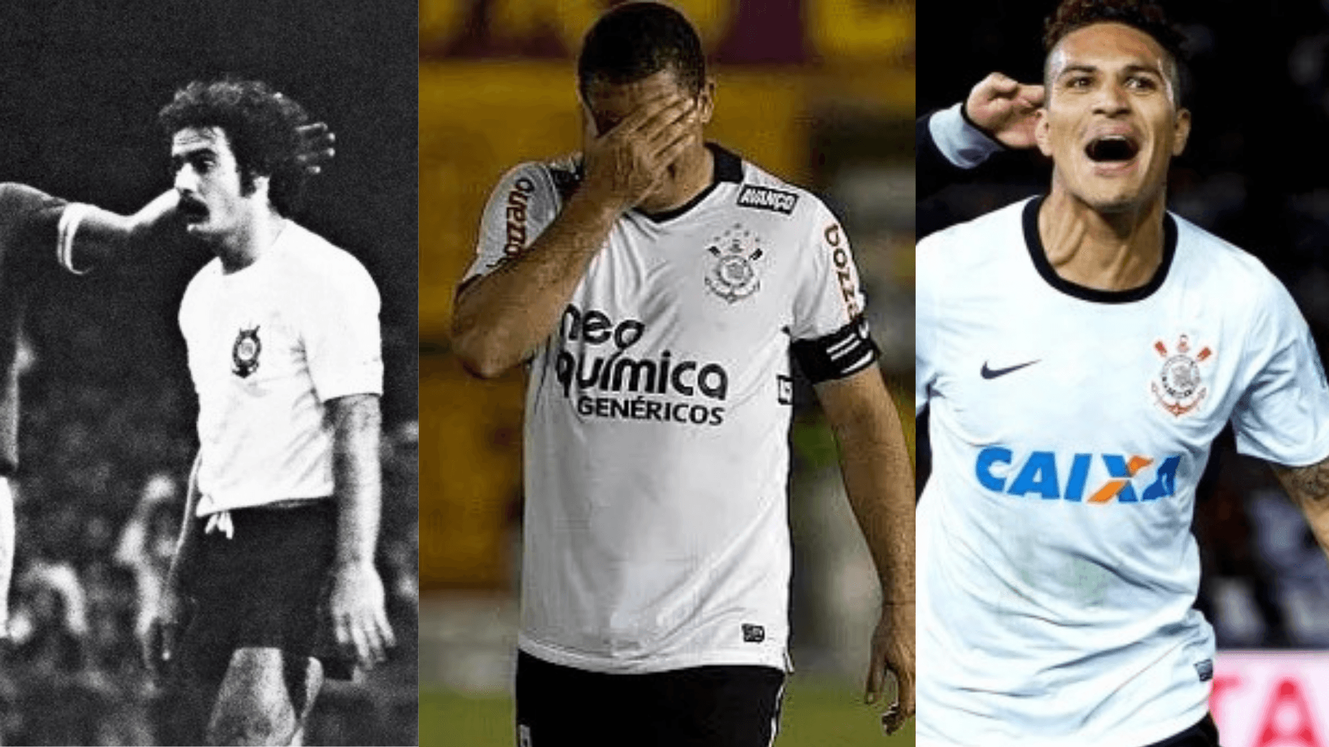 Rivelino, Ronaldo e Guerrero