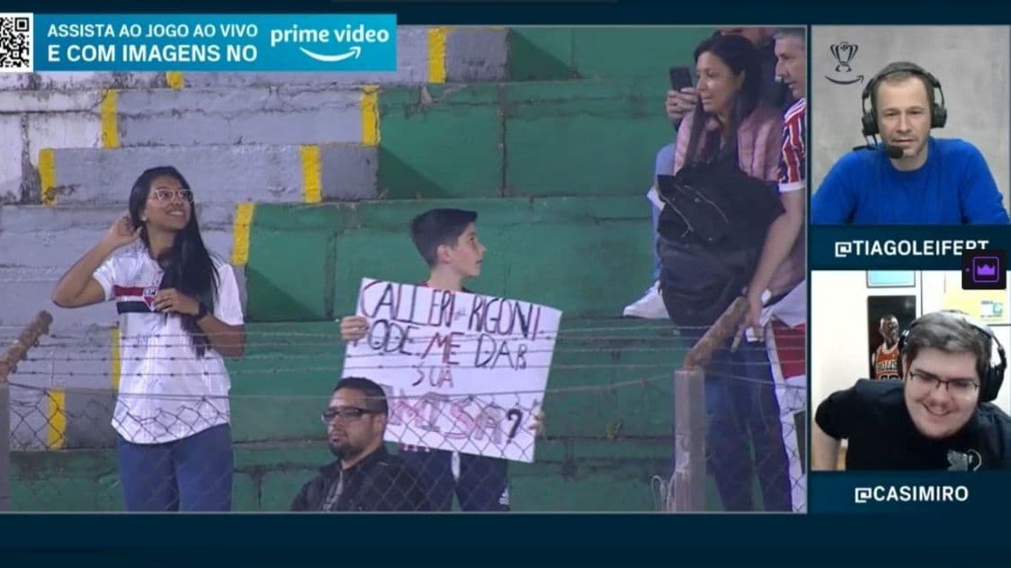 Transmissão de Juventude x São Paulo pela Copa do Brasil