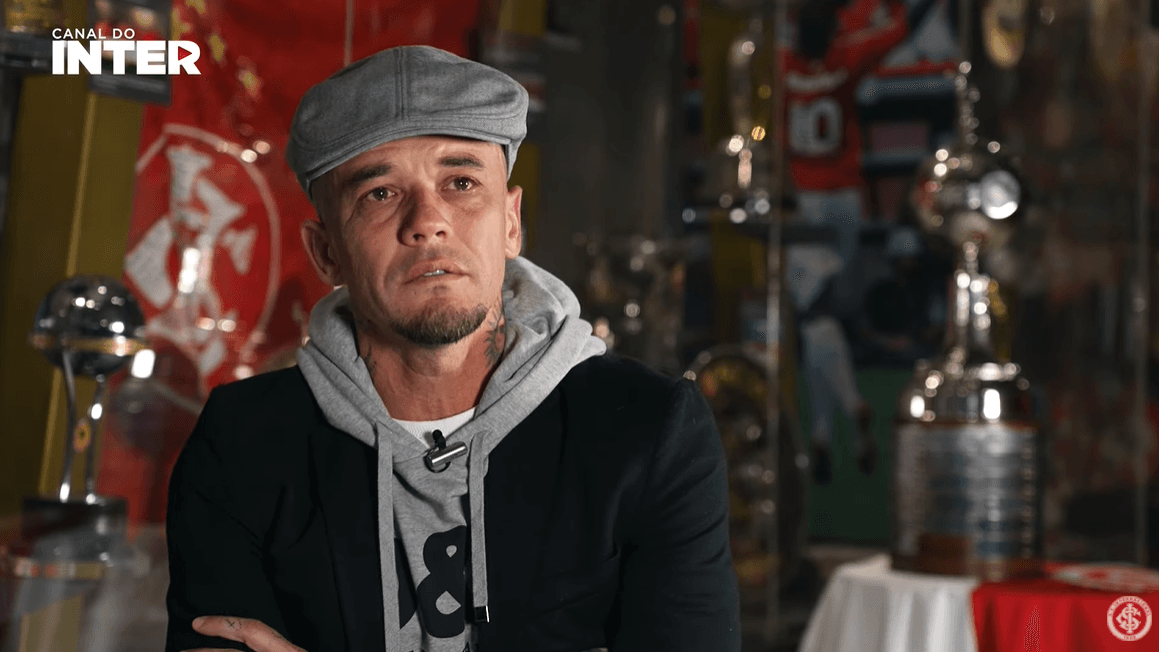 D'Alessandro concedeu entrevista ao canal do Internacional -