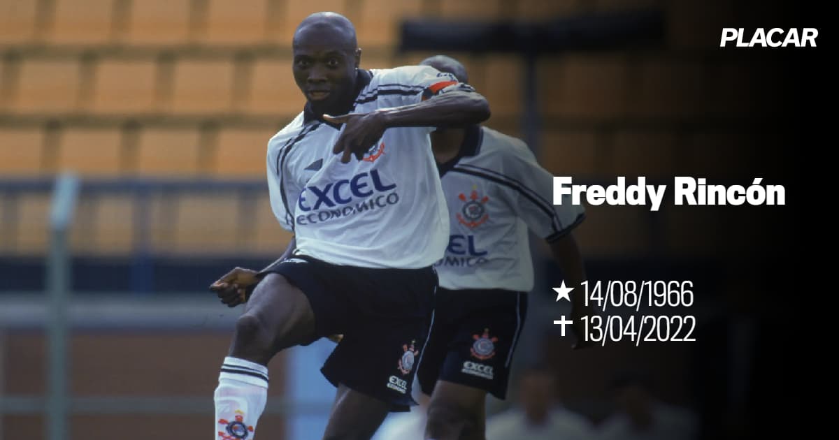 Morre Freddy Rincón, ídolo do Corinthians e seleção colombiana -
