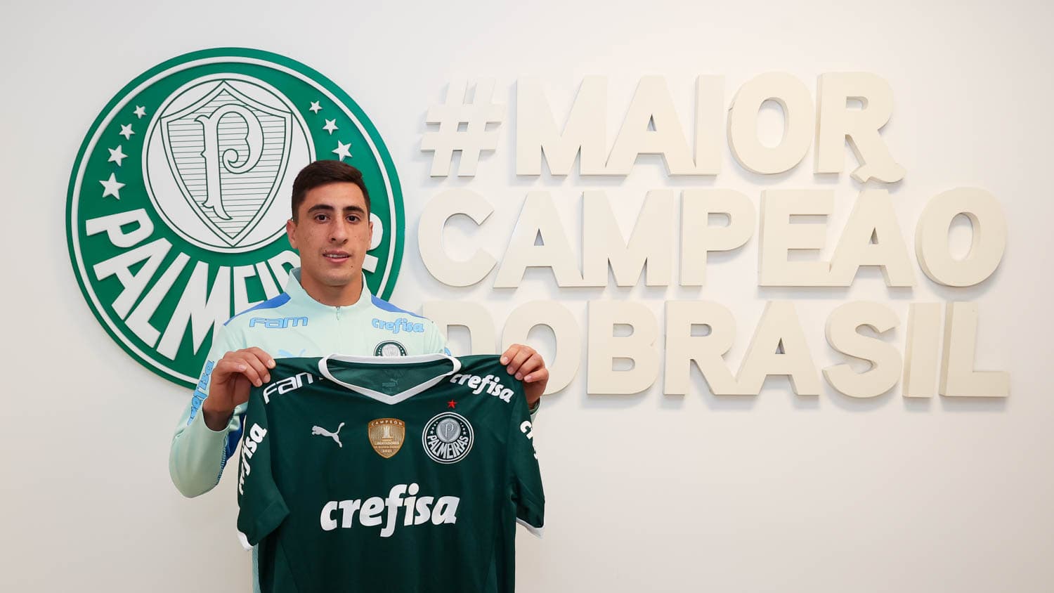 Miguel Merentiel é o novo reforço do Palmeiras para 2022