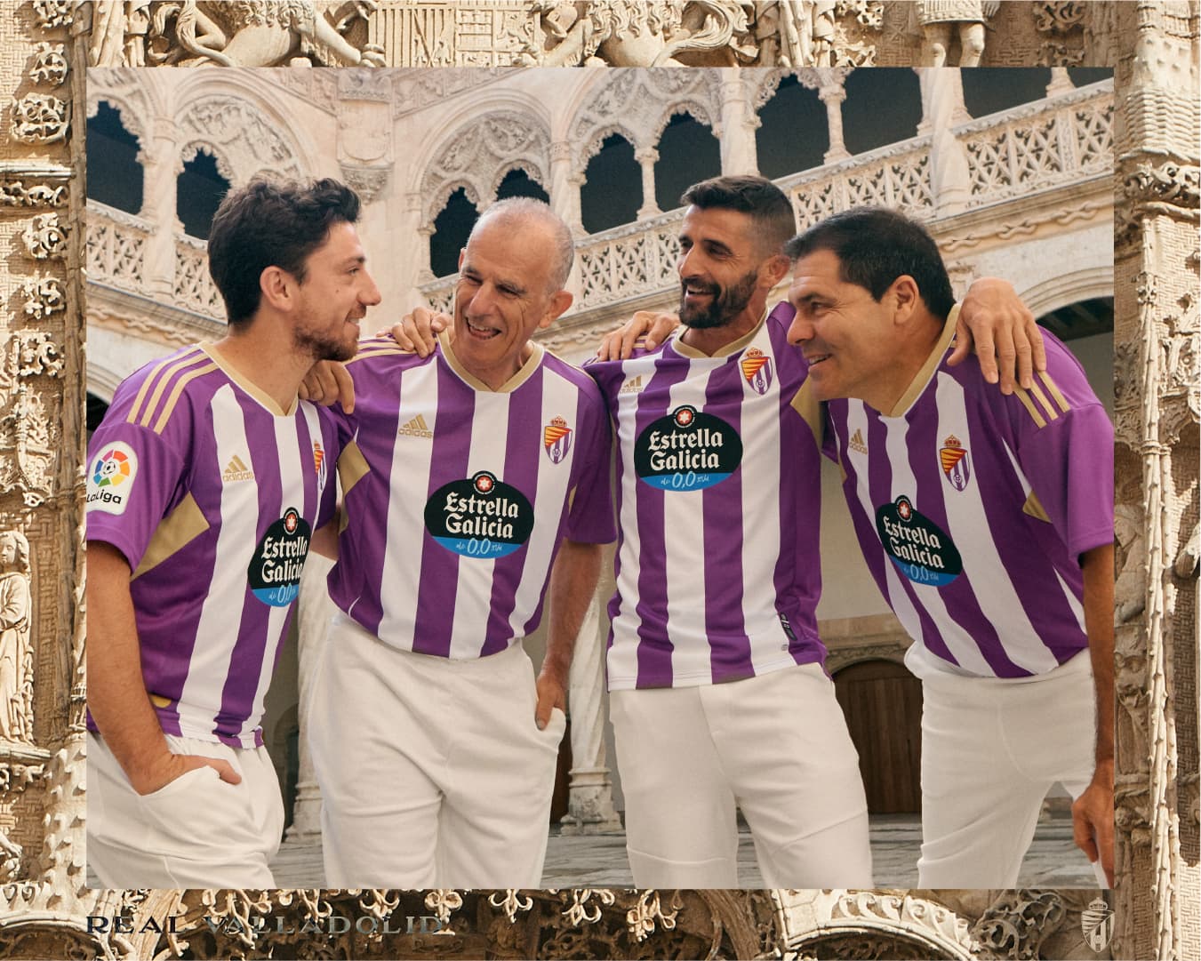 Valladolid chamou ídolos do clube no lançamento do novo modelo -