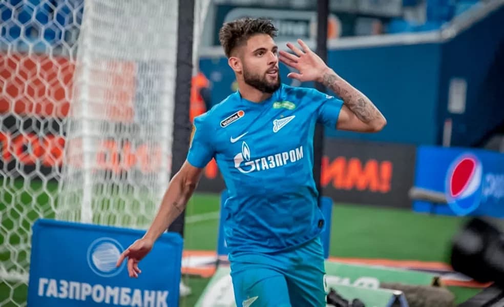 Yuri Alberto foi vendido pelo Internacional ao Zenit em janeiro de 2022 -