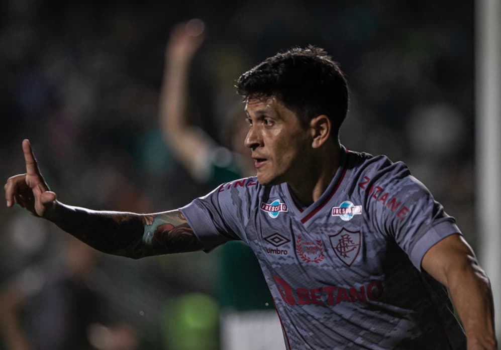 Germán Cano, do Fluminense, artilheiro do Brasileirão -