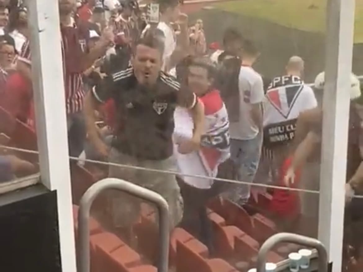 Torcedor do São Paulo foi acusado de racismo no Morumbi -