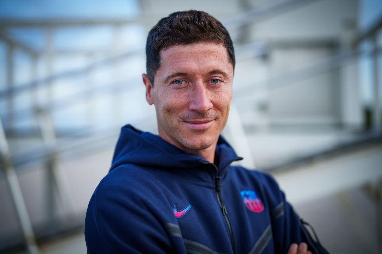 Robert Lewandowski é o novo reforço do Barcelona -