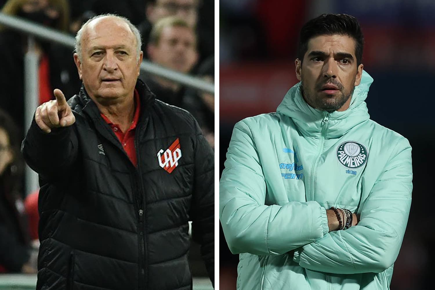 Abel e Felipão terão primeiro embate como treinadores -