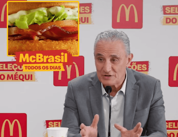 Tite em vídeo do McDonald's -