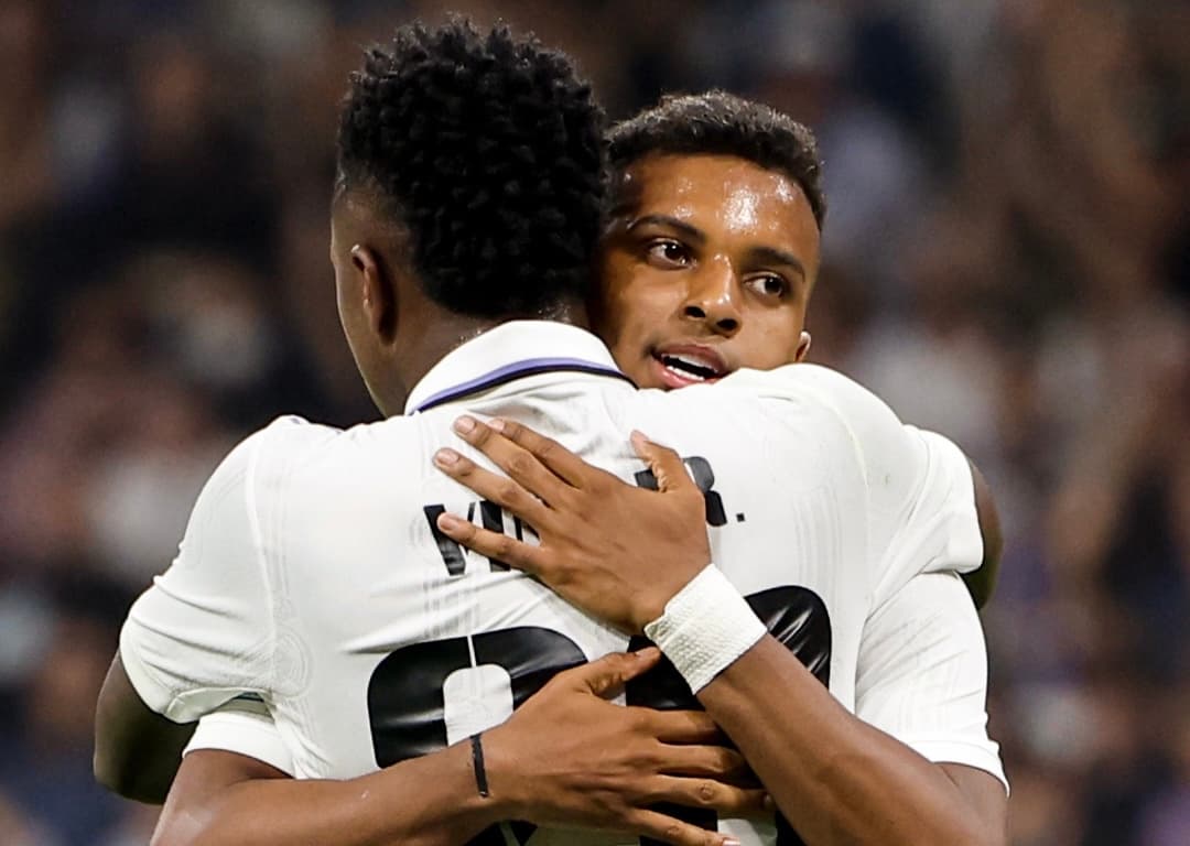 Real Madrid venceu Shakhtar com gols de Vinicius e Rodrygo -