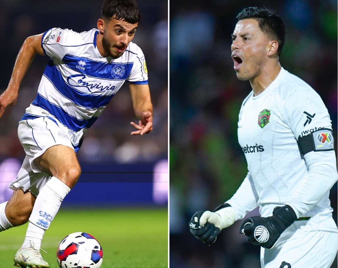 Ilias Char, do Marrocos, e Alfredo Talavera, do México -