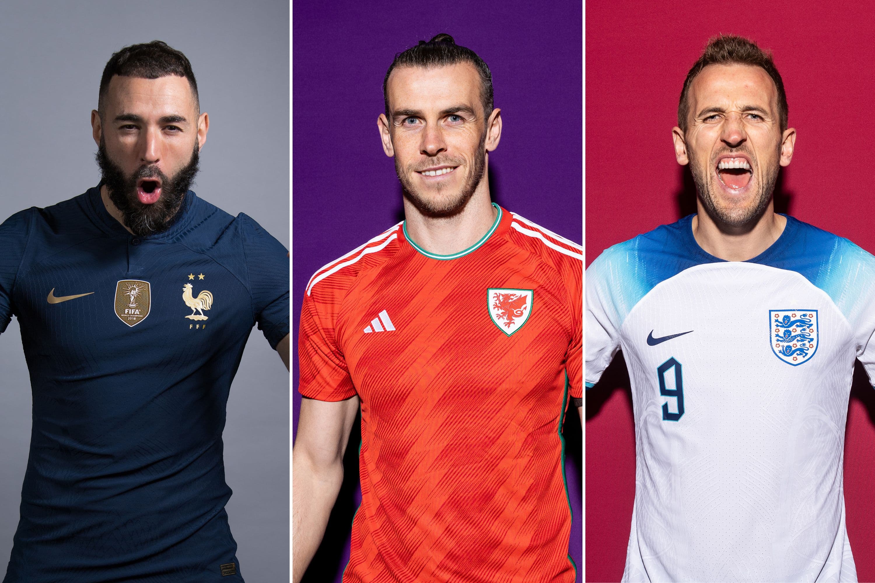 Benzema, Bale e Kane: candidatos a artilheiros da Copa -