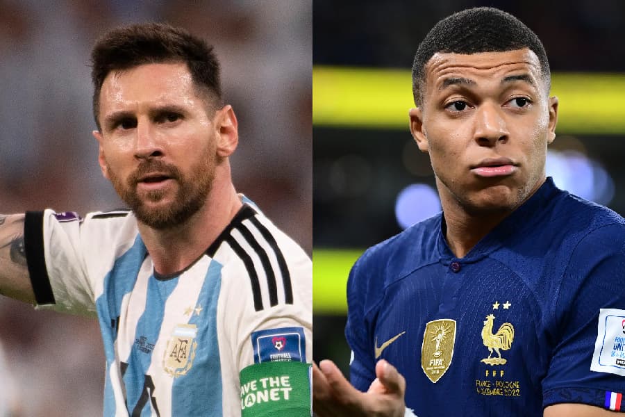 Messi e Mbappé: quem levará sua seleção ao tri?