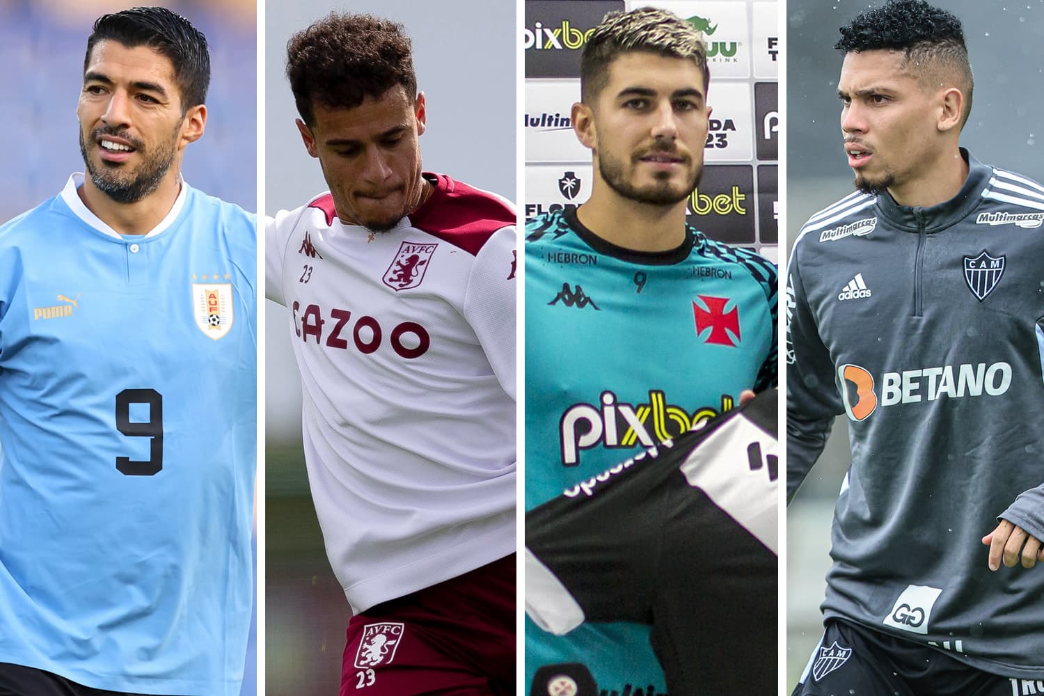 Suárez, Coutinho, Pedro Raul e Paulinho movimentam a reabertura da janela brasileira -