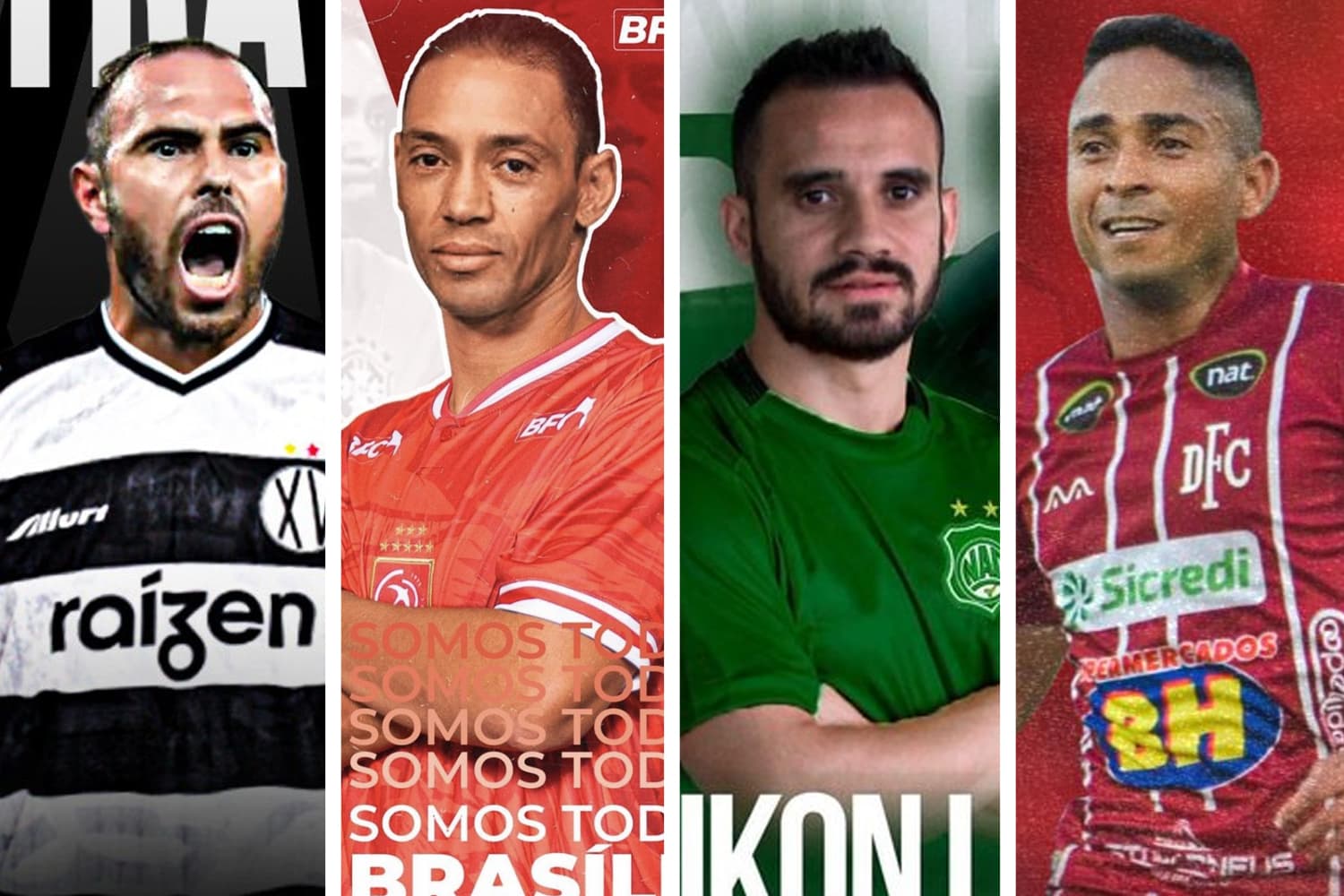 Bruno César, Ricardo Oliveira, Maikon Leite e Jorge Henrique movimentam o mercado -