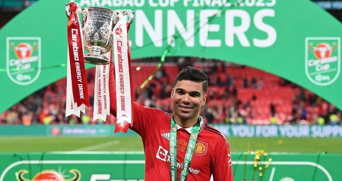 Casemiro conquistou primeiro título do pelo United -