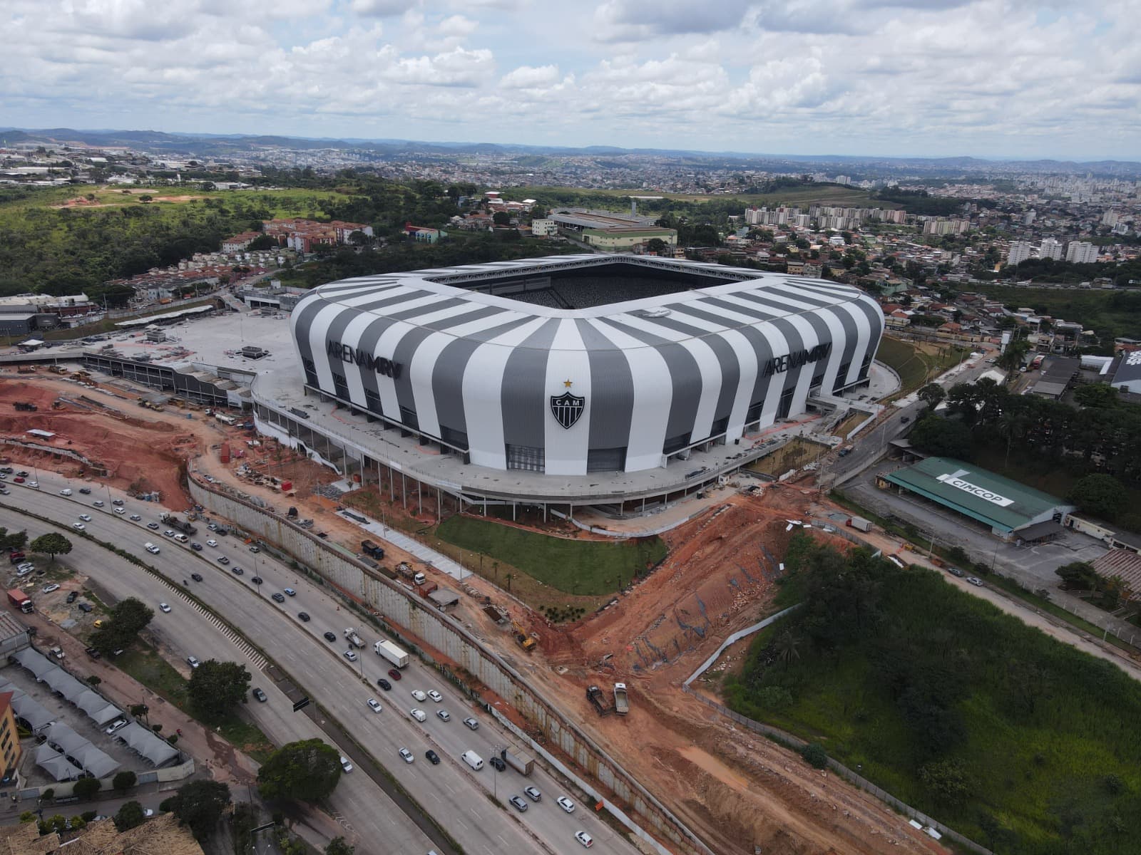 Arena MRV está em fase final de obras -