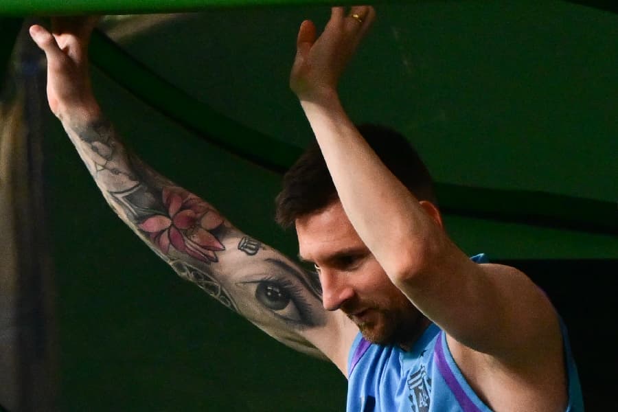 Messi estará em campo pela seleção argentina