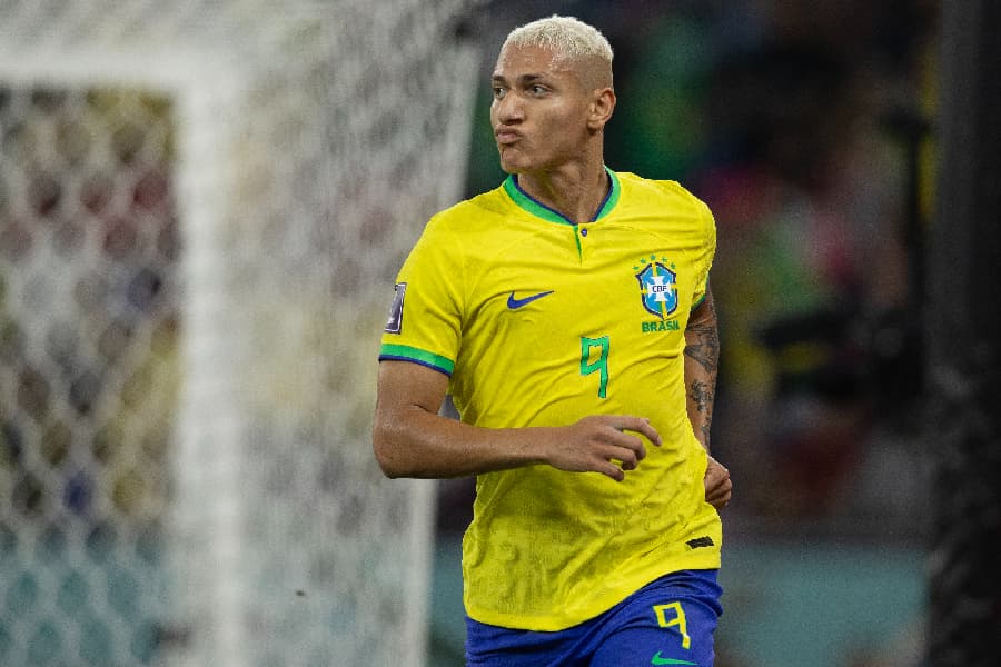 Richarlison foi o artilheiro do país no último mundial
