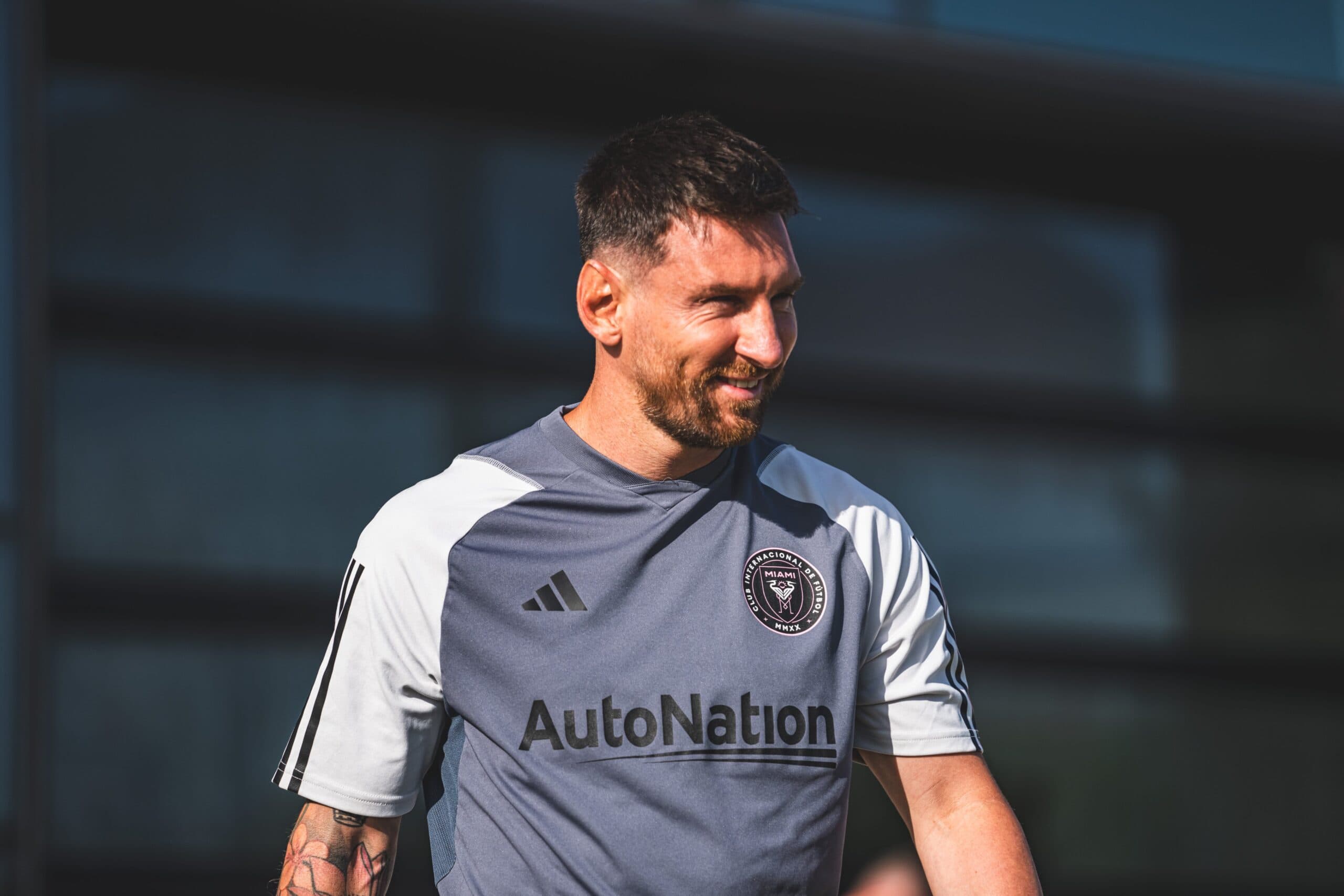 Lionel Messi já treina com o Inter Miami - Divulgação