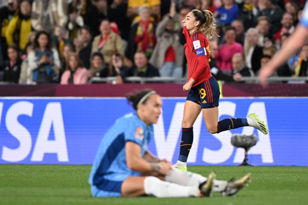 Espanha coloca Inglaterra na roda e conquista a Copa do Mundo feminina de forma inédita - WILLIAM WEST / AFP