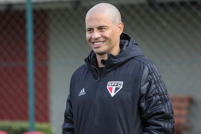 Alex durante a passagem pelo São Paulo - Rubens Chiri/São Paulo FC