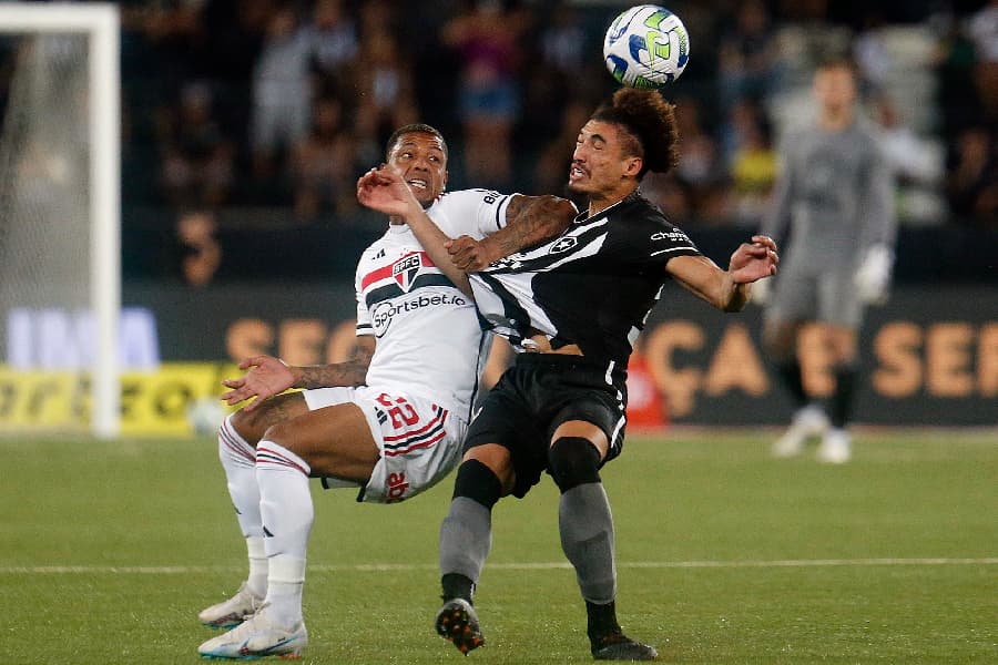 Glorioso venceu o São Paulo por 2 a 1 no primeiro turno - Vitor Silva/Botafogo