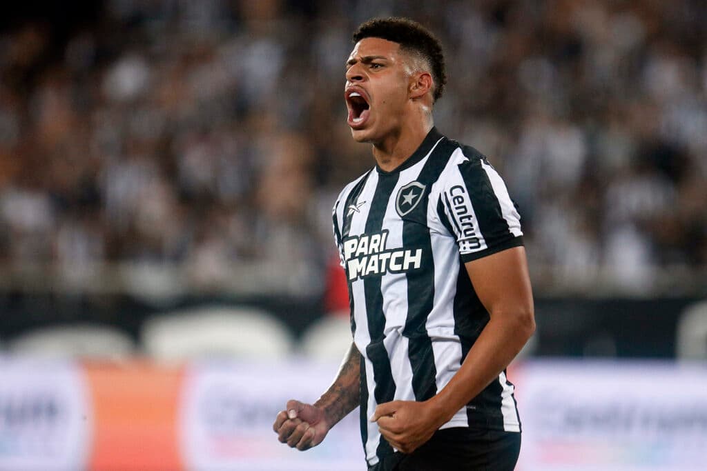 Luis Henrique. Botafogo x Internacional pelo Campeonato Brasileiro - Vitor Silva/Botafogo