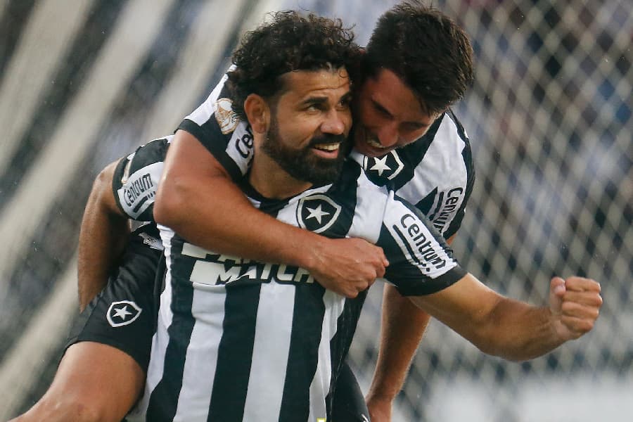 Botafogo, de Diego Costa, tenta se manter vivo na competição - Vítor Silva/Botafogo