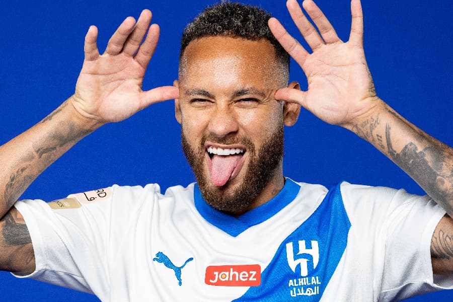 Neymar foi anunciado no Al-Hilal - Divulgação/Al-Hilal