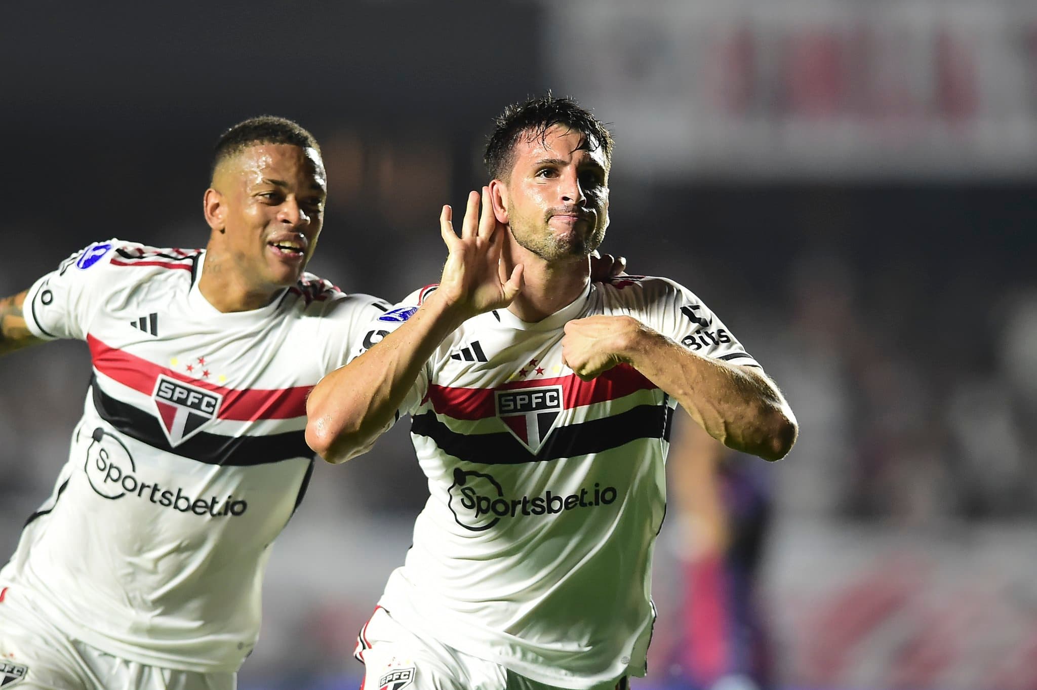 Calleri fez a diferença para o São Paulo na Sul-Americana – Divulgação / Conmebol
