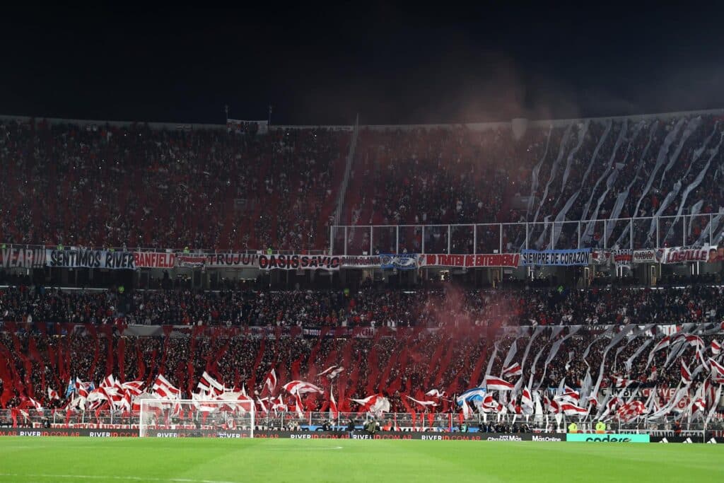 River Plate vem de sequência de 105 jogos com lotação máxima no estádio