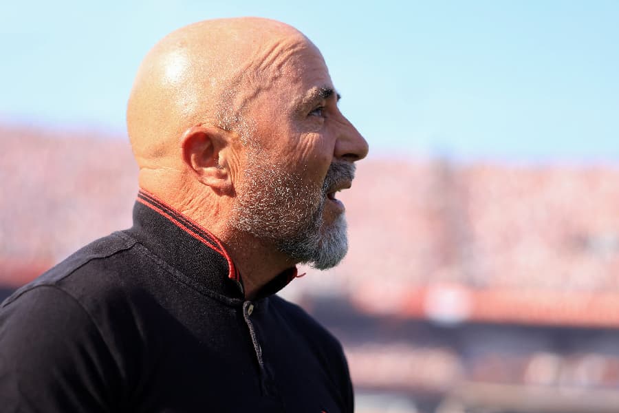 Sampaoli tem cargo ameaçado após perder decisão - Marcello Zambrana/AFP