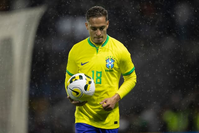 Antony, da seleção brasileira - Lucas Figueiredo/CBF