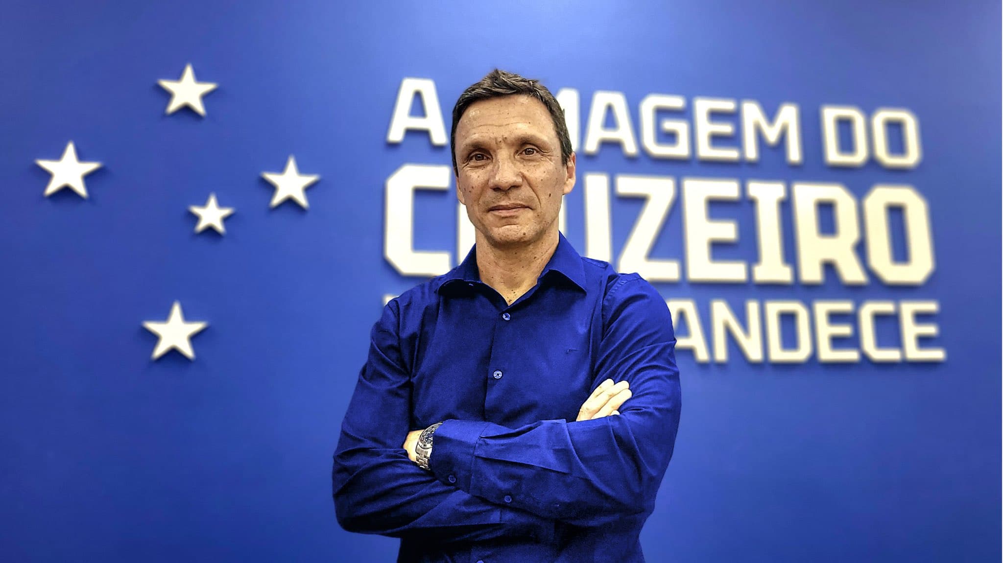 Zé Ricardo é o novo técnico do Cruzeiro - Cruzeiro/Divulgação