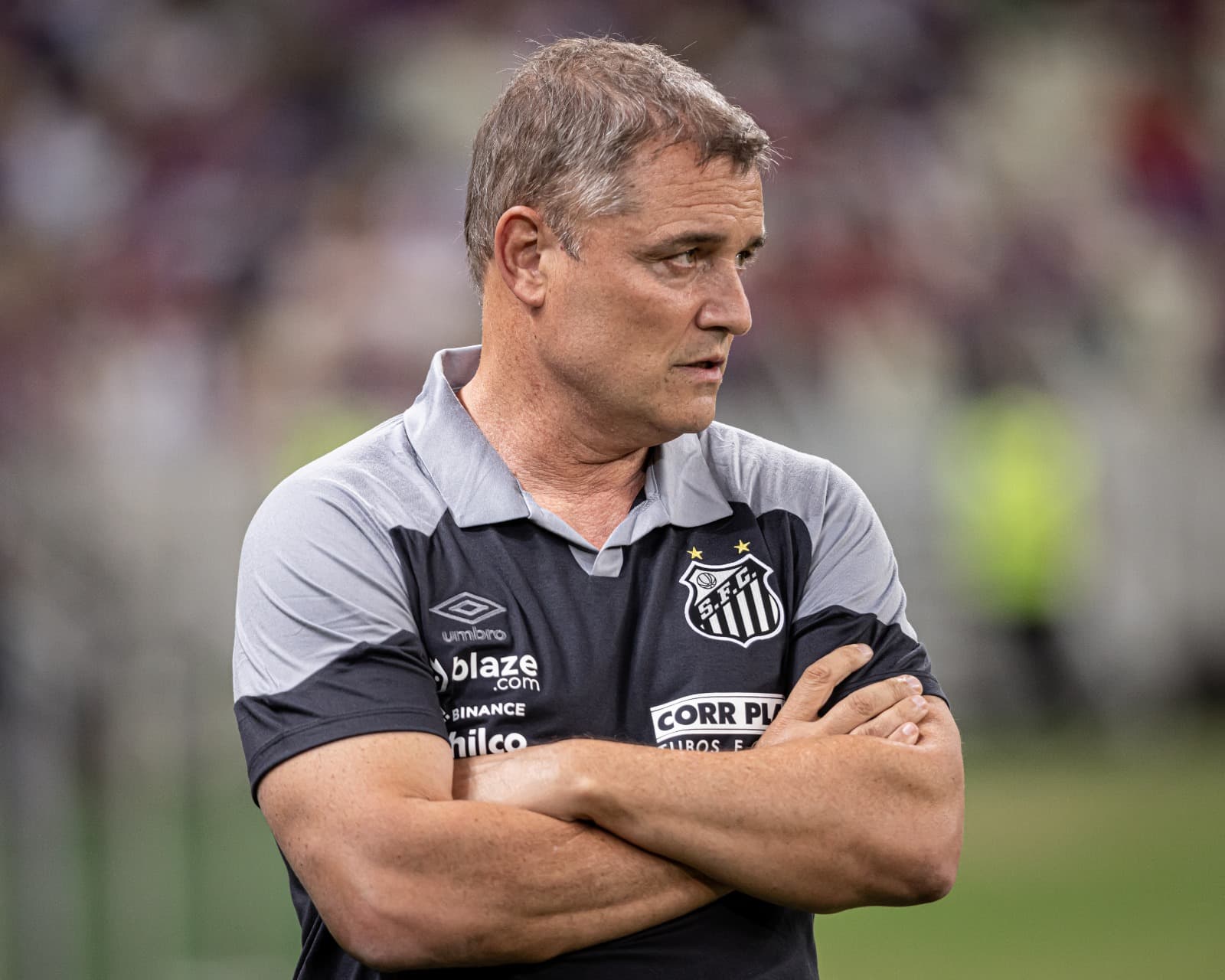 Diego Aguirre chegou ao Santos no início de agosto com a missão de evitar queda - Raul Baretta/ Santos FC