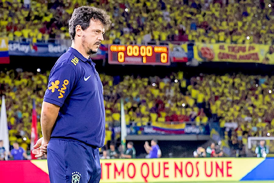 Diniz voltou a sofrer uma derrota no comando da seleção - Staff Images/CBF