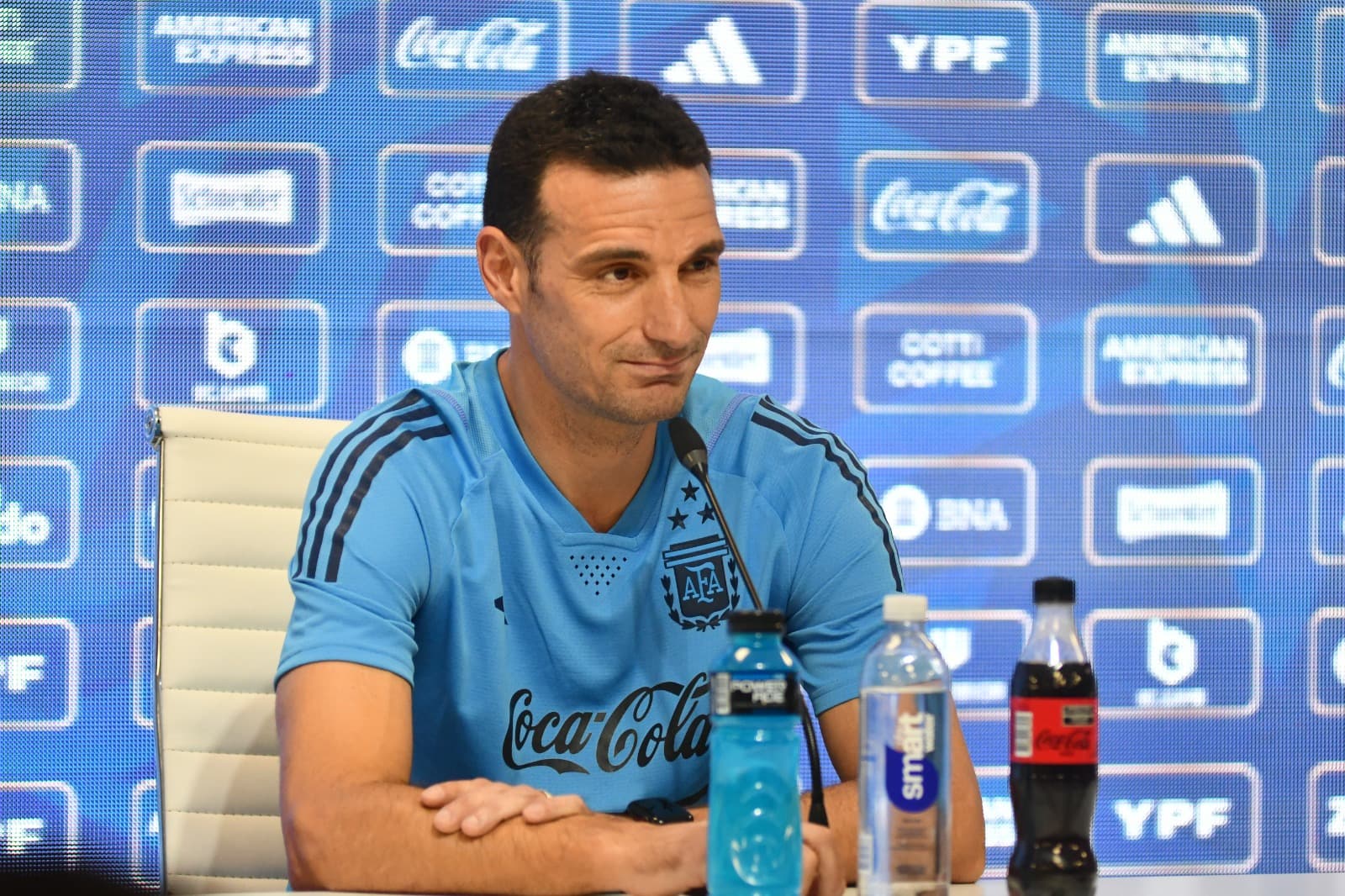 Lionel Scaloni colocou em dúvida sua continuidade na Argentina - Divulgação / AFA
