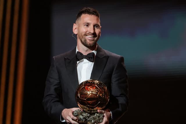 Messi venceu recentemente a sua oitava Bola de Ouro - Franck Fife/AFP