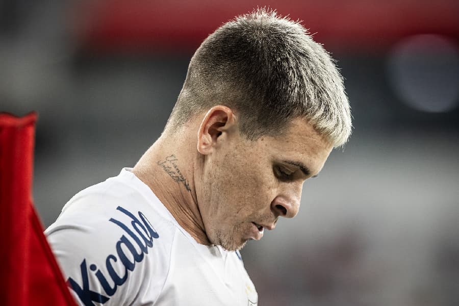 Santos, de Soteldo, foi rebaixado pela primeira vez na história - Raul Baretta/Santos FC