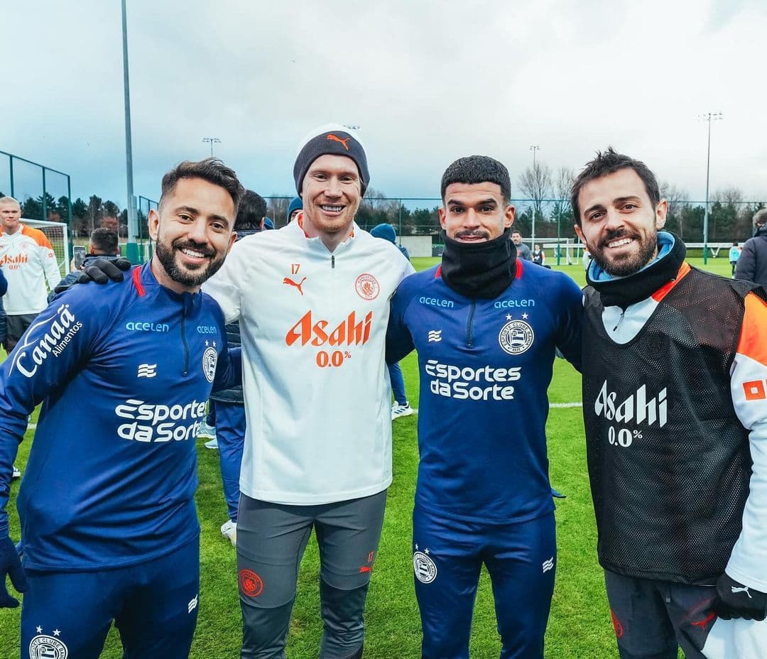 Bahia inicia pré-temporada no CT do Manchester City