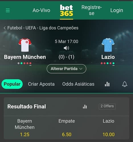 aposta na bet365