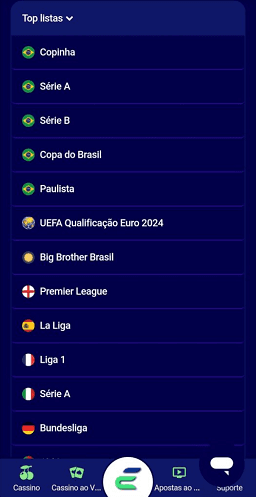 campeonatos de futebol na esportes da sorte