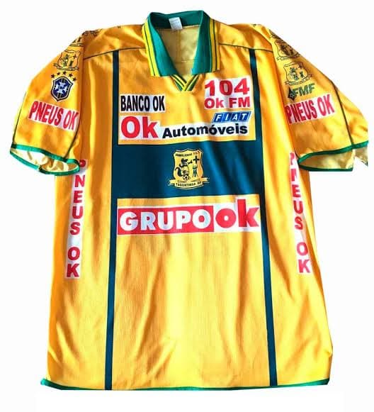 Camisa do Brasiliense de 2002, ano do vice-campeonato da Copa do Brasil - Reprodução/Internet