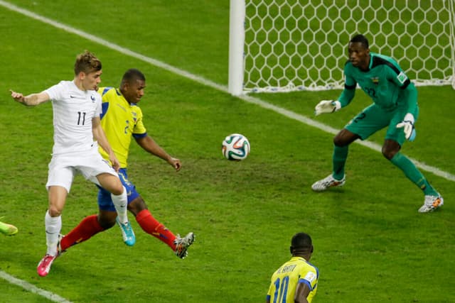 Alexander Domínguez atuando na Copa do Mundo de 2014, no Brasil - AP Photo/Andrew Medichini