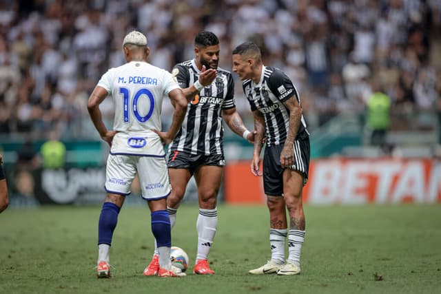 Galo abriu 2 a 0 na Arena MRV, mas permitiu reação do rival - Pedro Souza/Atlético