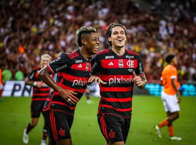 Pedro foi o destaque da vitória na primeira final - Rafael Arantes/@maracana
